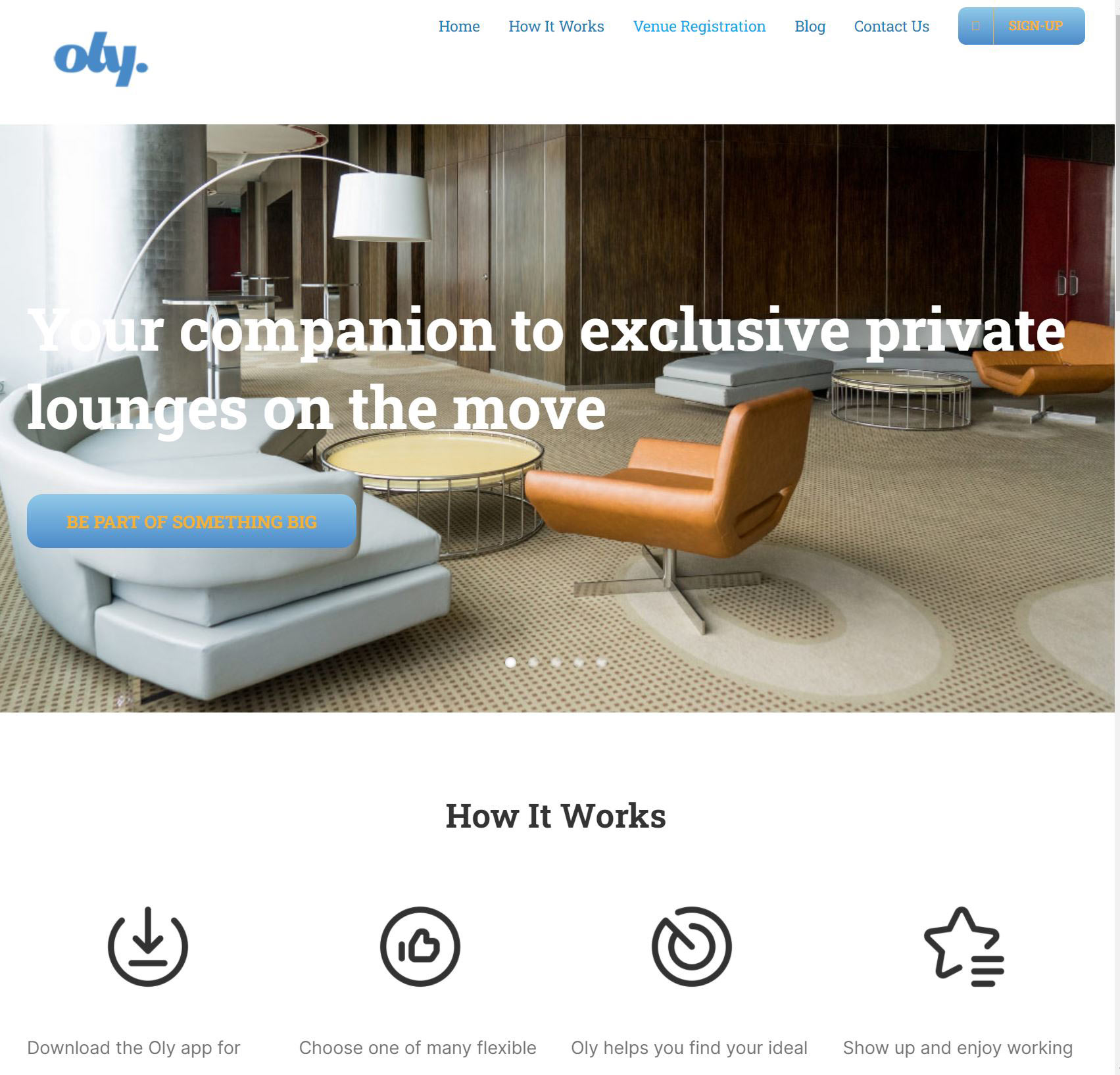 Oly Webesite by Media Breakout